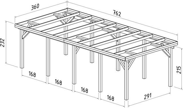 Car Port 1 Plan